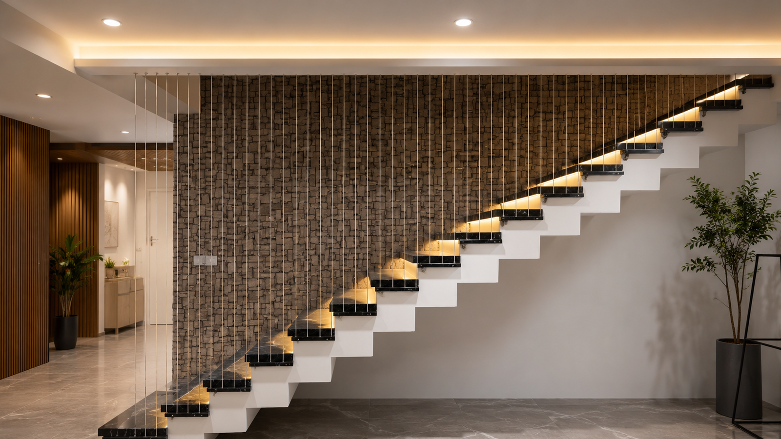 Staircase Invisible Grills